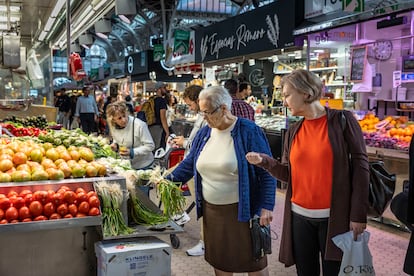 Ambiente en el Mercado Central de Valencia, en una imagen de archivo.