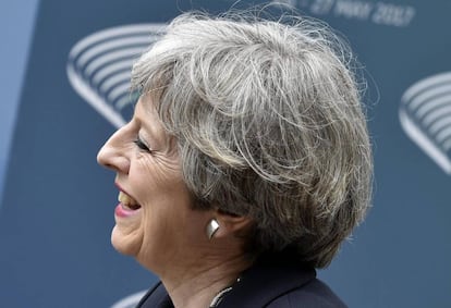 Theresa May, la primera ministra del Reino Unido.