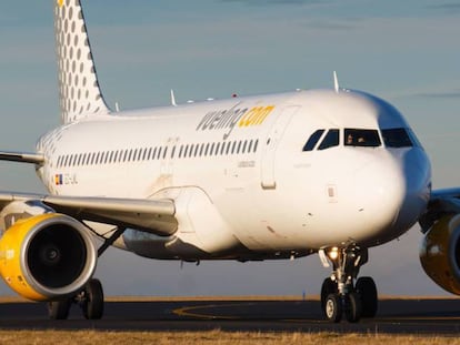 Uno de los aviones de Vueling.