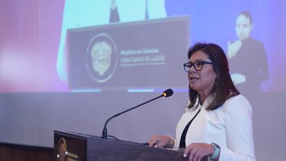 La fiscal general de la Nación, Luz Adriana Camargo.