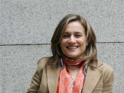La escritora Luisa Castro, ayer en Madrid.