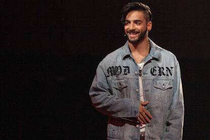 El cantante colombiano Maluma.