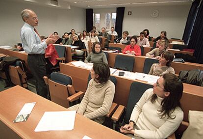 Una de las primeras clases del programa de Dirección de Comunicación del Instituto de Empresa.