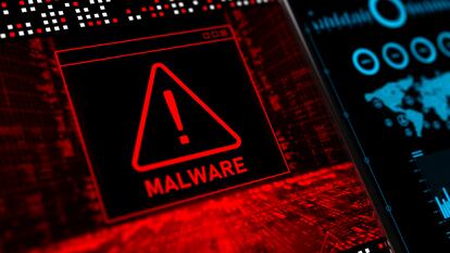 Ataque informático con malware