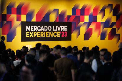 Asistentes al Mercado Libre Experience 2023, en São Paulo, el pasado 30 de agosto.