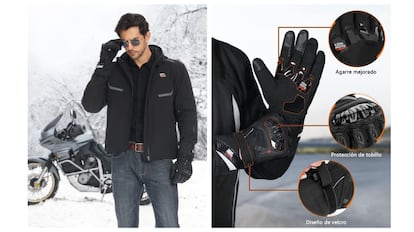 Los mejores guantes para moto.