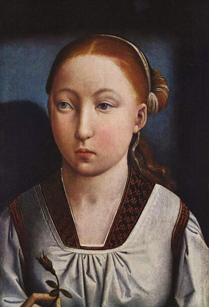 Retrato de Catalina de Aragón a los 11 años de Juan de Flñandes (Museo Thyssen-Bornemisza).