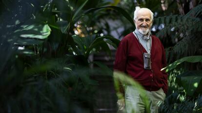 José Esquinas, en el Real Jardín Botánico-CSIC de Madrid.