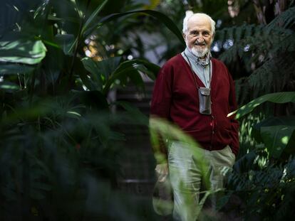 José Esquinas, en el Real Jardín Botánico-CSIC de Madrid.