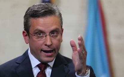 El gobernador de Puerto Rico, Alejandro García Padilla.