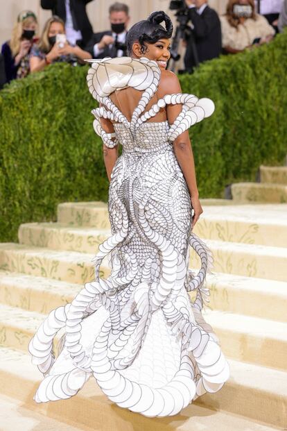 Gabrielle Union,?con vestido de Iris Van Herpen.