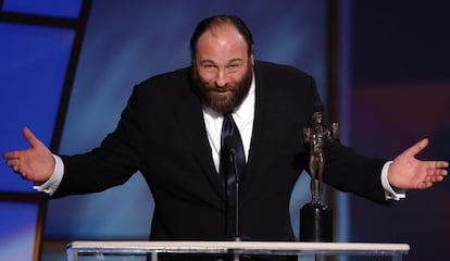 El actor James Gandolfini