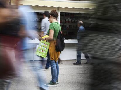 La Feria del Libro de Madrid el pasado fin de semana.