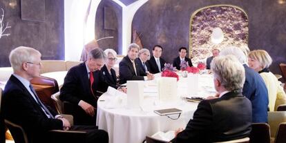 Los representantes de las grandes potencias e Ir&aacute;n, reunidos en Viena para intentar cerrar el pacto nuclear.