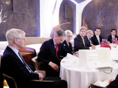 Los representantes de las grandes potencias e Irán, reunidos en Viena para intentar cerrar el pacto nuclear.