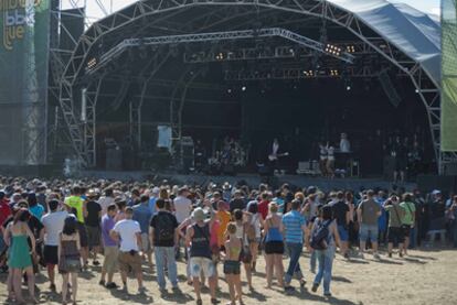 Centenares de asistentes a las primeras jornadas de conciertos del BBK Live.