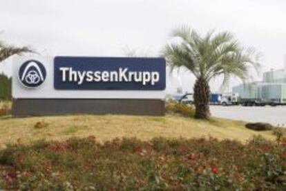 F&aacute;brica de ThyssenKrupp  en Calvert, Alabama.