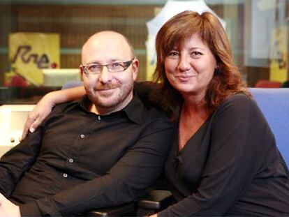 Javier Capitán y Olga Viza.
