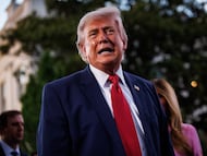 El presidente de EE UU, Donald Trump.