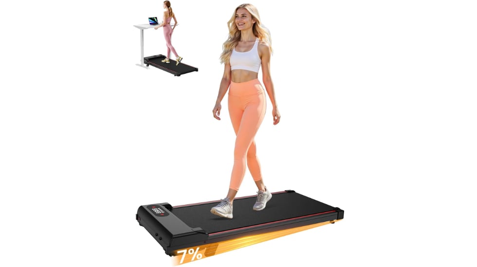 Caminadora portátil silenciosa.