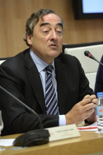 El presidente de CEOE, Juan Rosell.