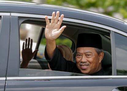 El nuevo primer ministro malasio, Muyhuddin Yassin,  EFE/EPA/AHMAD YUSNI