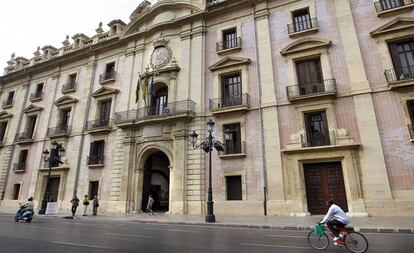 La sede del Tribunal Superior de Justicia valenciano.