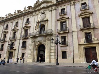 La sede del Tribunal Superior de Justicia valenciano. 