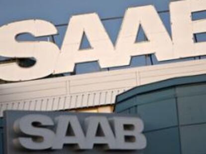 Fábrica de Saab en Trollhaettan, Suecia