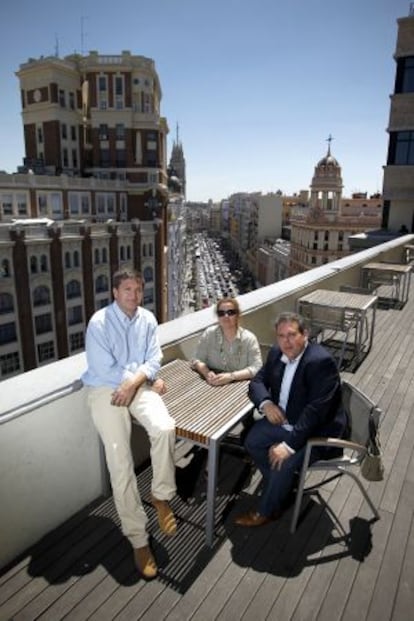 Enrique Padial, Sonia Sanz y Carlos Rincón de Arquirutas