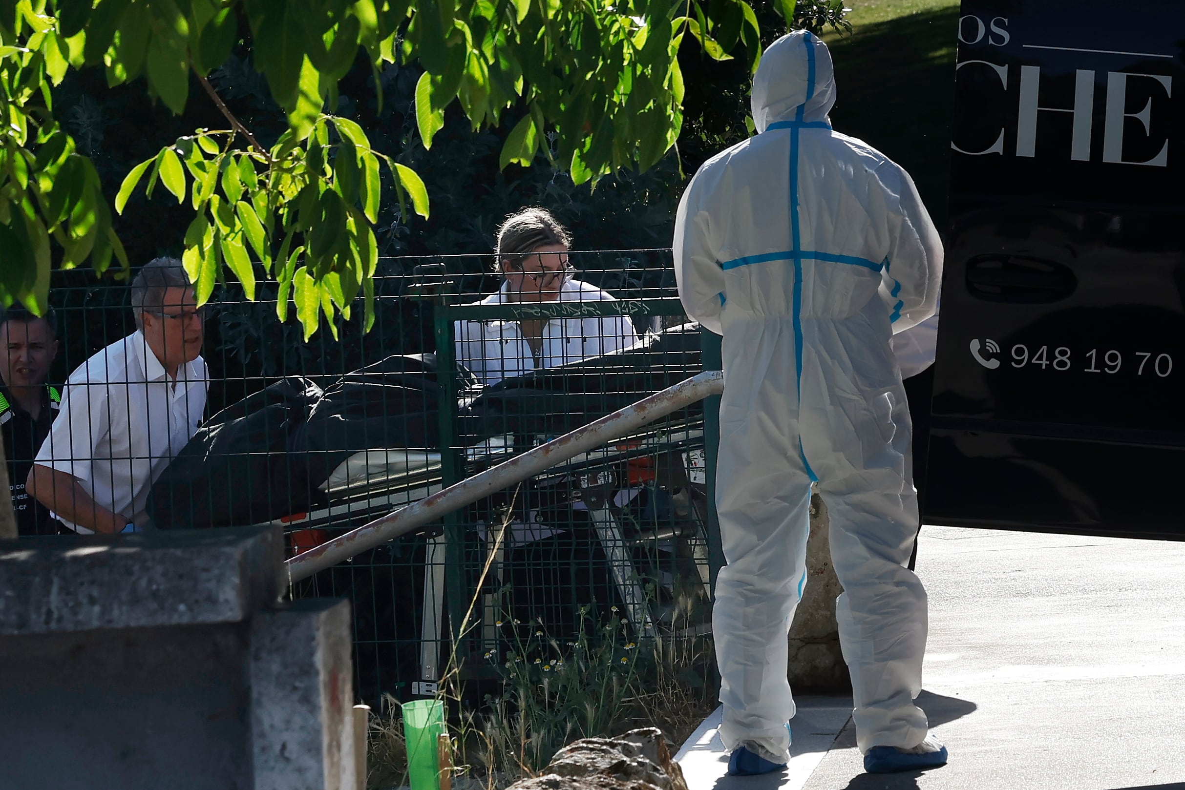 Hallado el cadáver de un hombre entre los arbustos de un parque en Pamplona