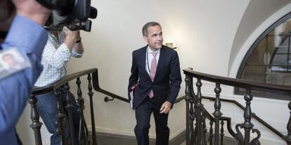 El canadiense Mark Carney, gobernador del Banco de Inglaterra.