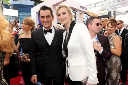 Ty Burrell e Jane Lynch.