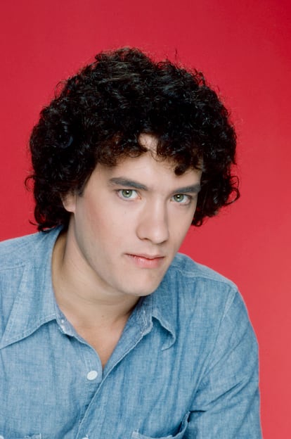 Tom Hanks in 1980 promotional photo for 'Bosom Buddies.'