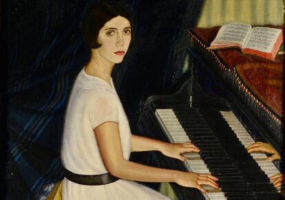 Retrato de Isabel García Lorca, 
de Antonia Martín García (alrededor de 1930).