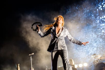 Florence Welch, este mes durante un concierto en Chicago.