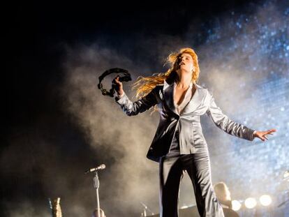 Florence Welch, este mes durante un concierto en Chicago.