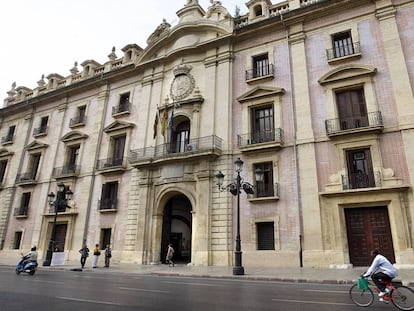 La seu del Tribunal Superior de Justícia de la Comunitat Valenciana.