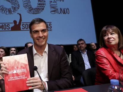 El candidato a la Secretar&iacute;a General del PSOE, Pedro S&aacute;nchez.