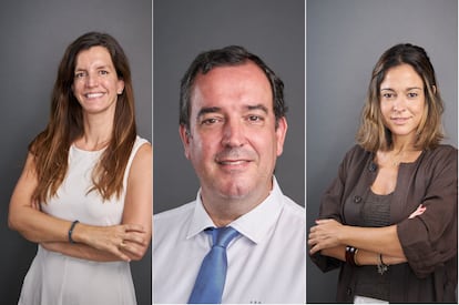 Rocío Smith, Luis Borrero y Patricia Pila de DLA Piper España