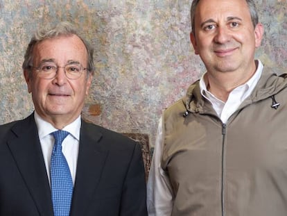 Luis Cantarell, presidente (izquierda), y Oriol Segarra, CEO de Uriach.