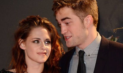 Kristen Stewart y Robert Pattinson, en 2012.