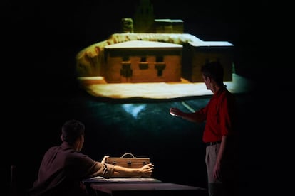 Escena de la obra escrita por el poeta y dramaturgo Alberto Conejero.