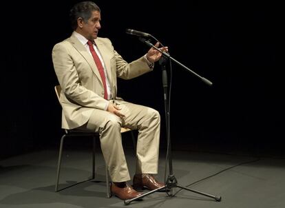 Pedro Casablanc en el papel de Luis Bárcenas.