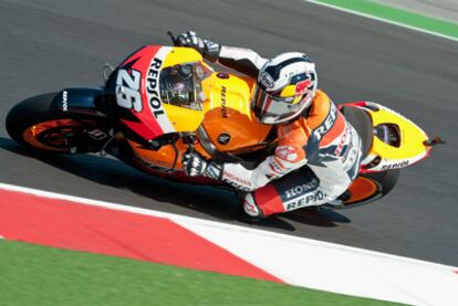 Pedrosa, en el circuito de Misano