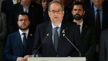 Catalan premier Quim Torra.