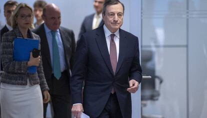 Mario Draghi, presidente del BCE.