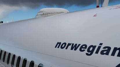 Una aeronave de la low cost Norwegian Air. 
