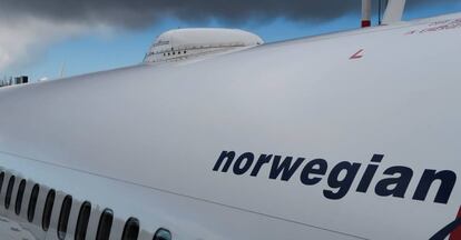 Una aeronave de la low cost Norwegian Air.