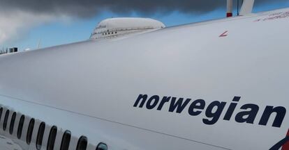 Una aeronave de la low cost Norwegian Air. 